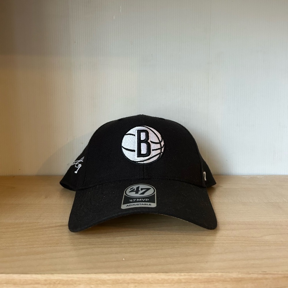 47 Brand Black Brooklyn Nets Hat